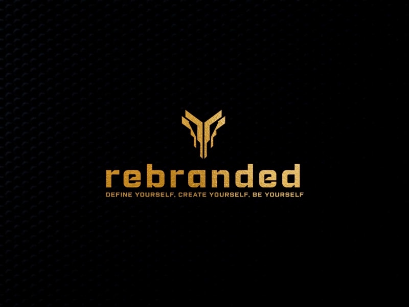 rebranded logo design
