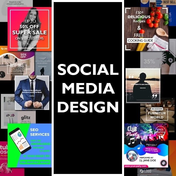 Social media design guidelines and useful benefits.